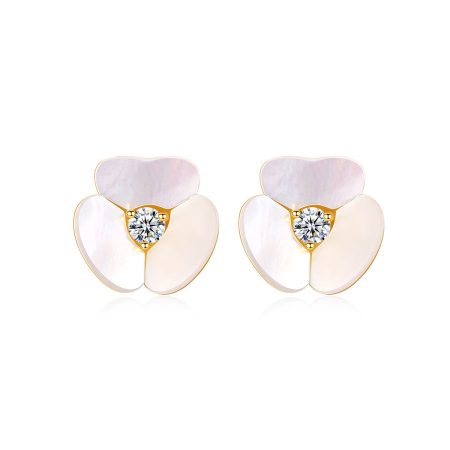 Pearl Flower Earrings - HERS