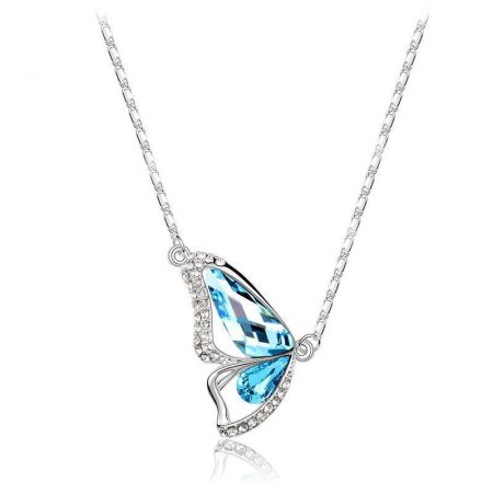 Butterfly Zircon Necklace - HERS