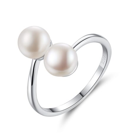 Double Freshwater Pearl Ring - HERS
