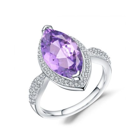 Marquise Amethyst Ring - HERS