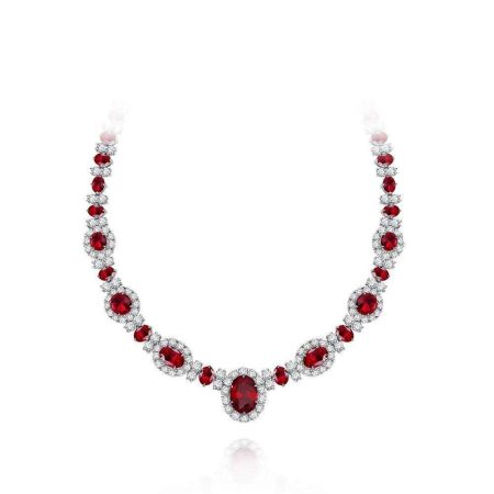 Classic with Passion Ruby Necklace - HER'S