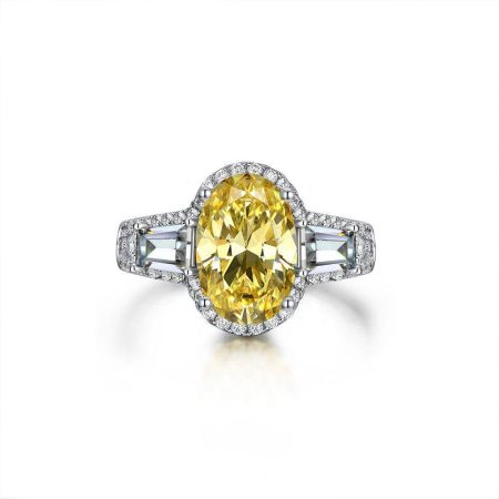 2 Carat Yellow Diamond Ring - HERS
