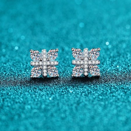 Moissanite Diamond Stud Earrings - HERS