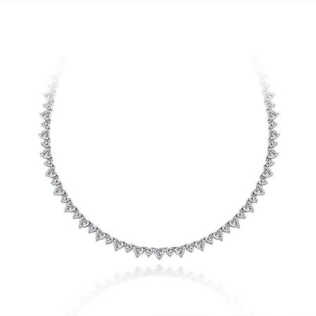 Diamond Cluster Necklace - HERS