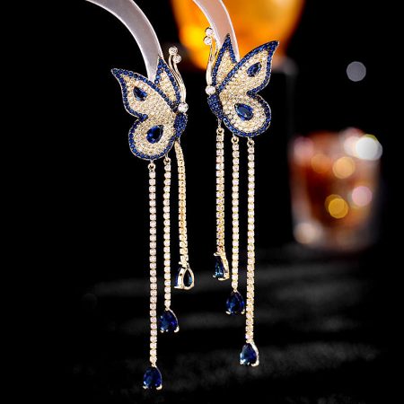 Butterfly Dangle Earrings - HERS