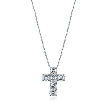 Diamond Cross Necklace - HERS
