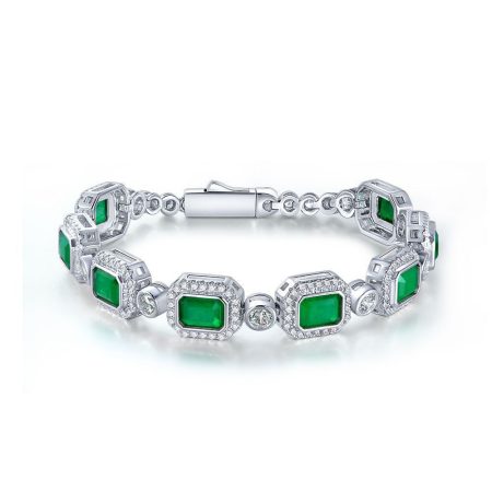 Emerald Tennis Bracelet - HERS
